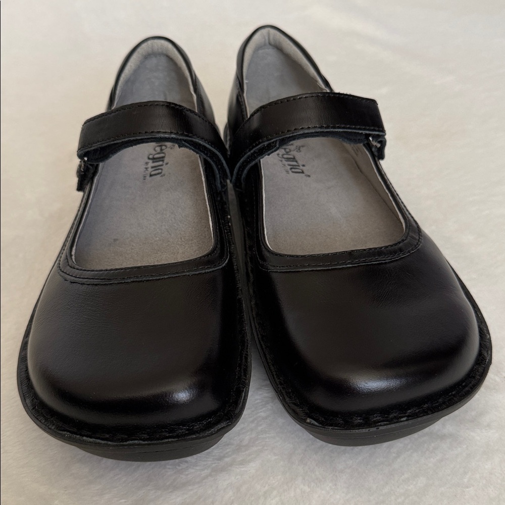 NWOT Alegria by PG Lite | Belle Leather Mary Jane Shoe BEL-640 Black (40/9.5-10) - Picture 3 of 15